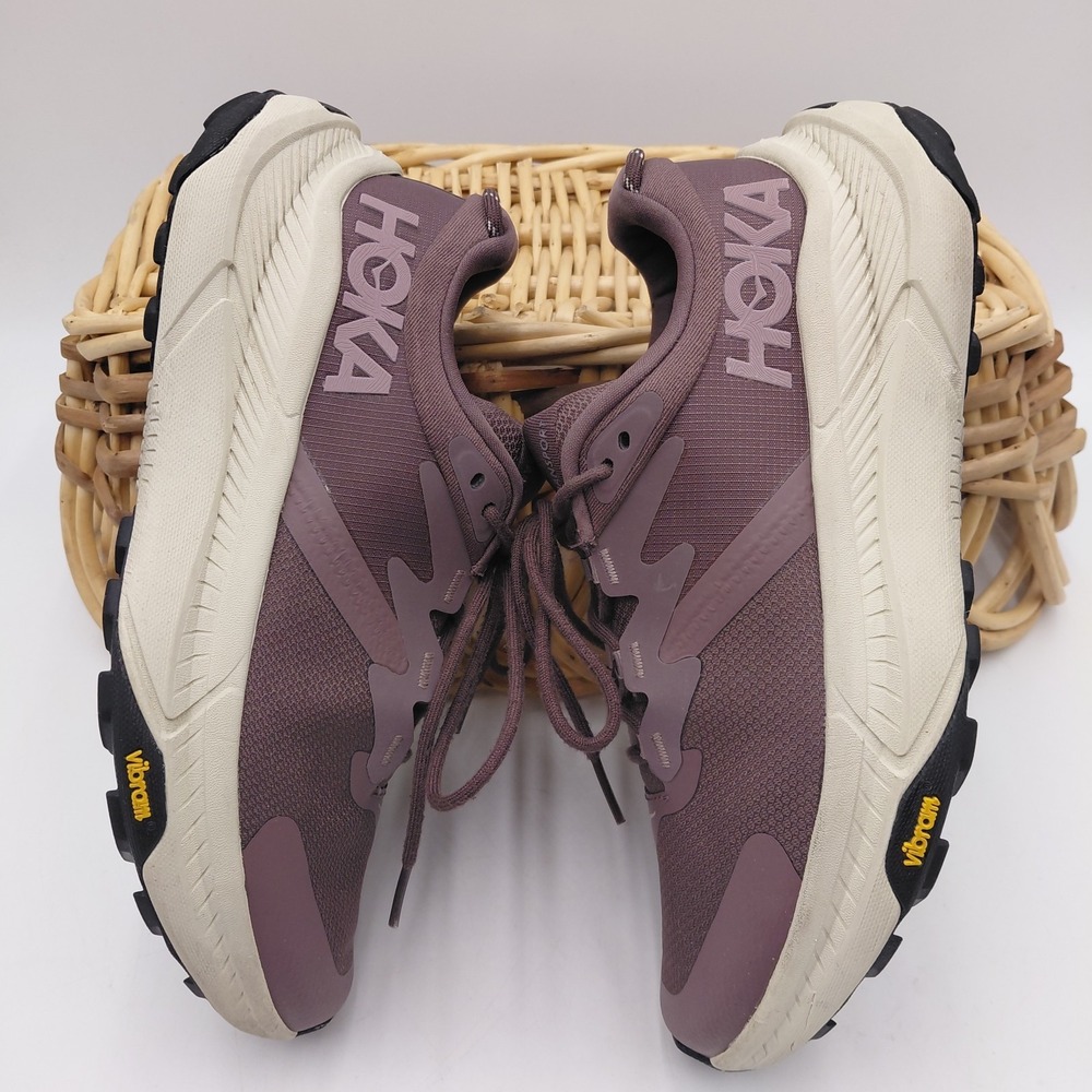 Hoka One One Womens 8 B Transport Running Sneaker Shoes Sporty Purple Squid Ink